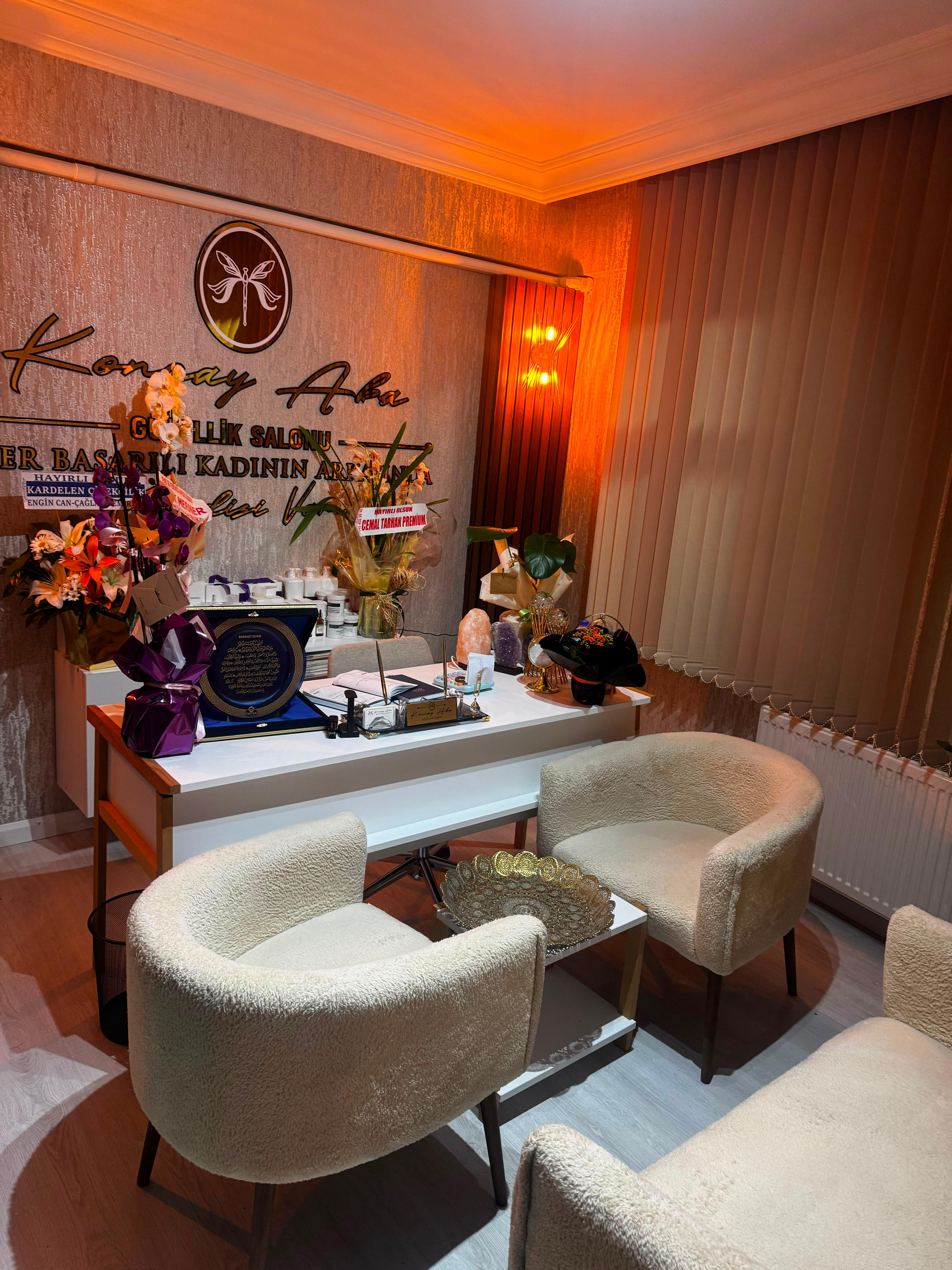 Koncay Aka Güzellik Salonu bakım odası